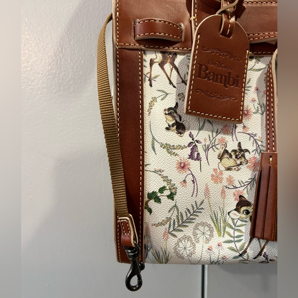 Authentic Disney Parks Dooney & Bourke Bambi Thumper collectors Satchel bag 75th - Picture 5 of 6